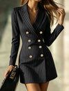 Rochie Sacou cu Dungi