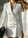 Rochie Sacou cu Dungi